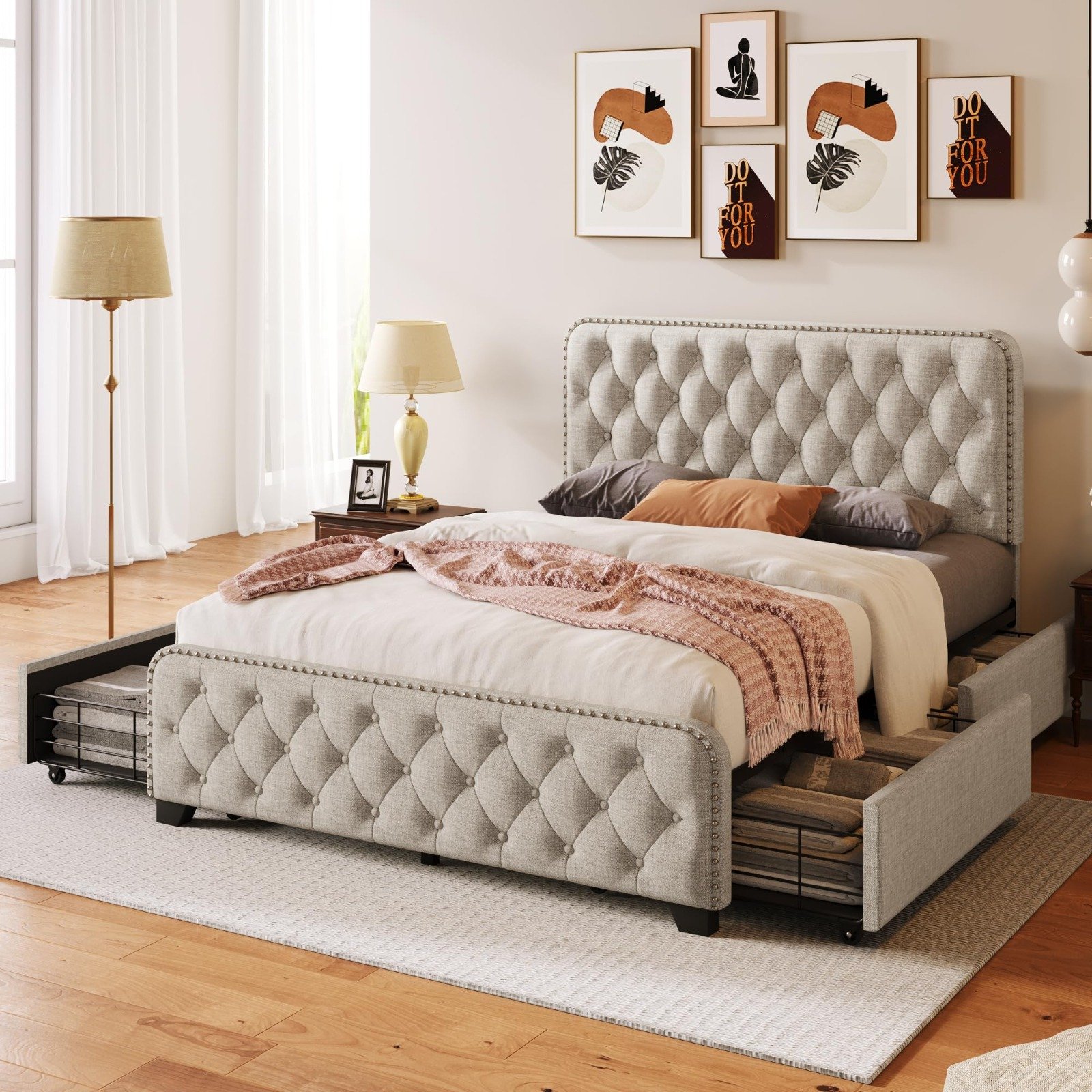 EliteNest Storage Bed