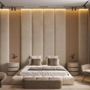 Imperial Luxe Full Wall Cushion Bed